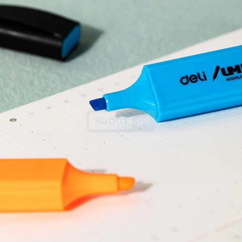 DELI UMBO Highlighter markers 6-color pack EU366-MT